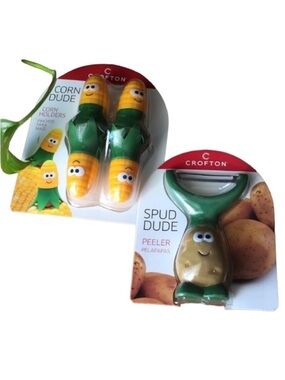 Corn Holder & Spud Peeler Dudes